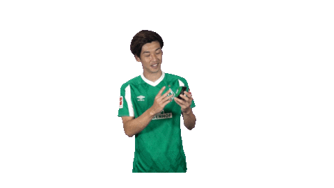 Yuya Osako Japan Sticker by SV Werder Bremen