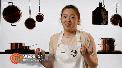 Steph GIF by MasterChefAU