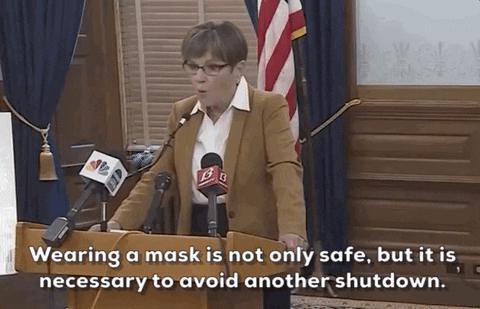 Face Mask GIF by GIPHY News