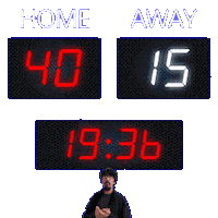 15 Away Sticker
