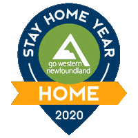 gowesternnewfoundland coronavirus covid19 quarantine stayhome Sticker