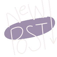 New Post Hello Sticker
