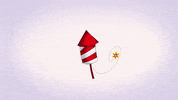 4th of july animation GIF by Alex Apostolides