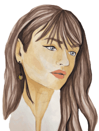 Joey King Kiss Sticker