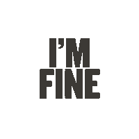 MedicineHatHealthFoundation mentalhealthawareness imfine im not okay mentalhealthmatters Sticker