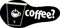 Coffee Work Sticker by Workhall Coworking