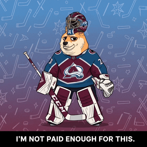 Unimpressed Ice Hockey GIF by Doge Pound
