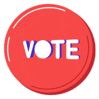 Vote Button Sticker