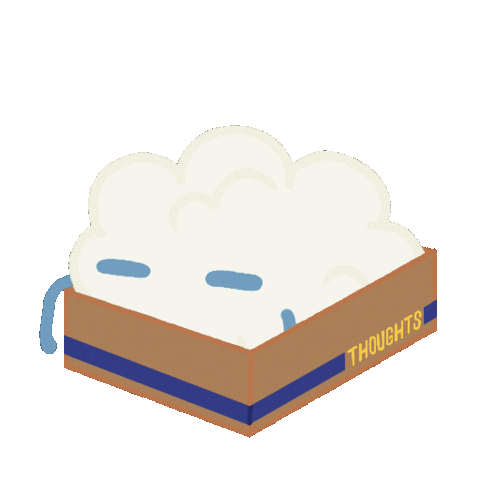 Box Cloud Sticker