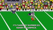 kenny mccormick running GIF by South Park 