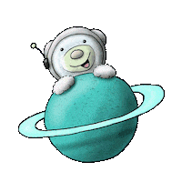 Happy Space Sticker