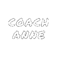 Coach Anne Sticker by HM Fitness
