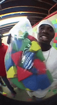 Crazy Eyes Shape GIF