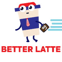 Coffee Latte Sticker by Foodak