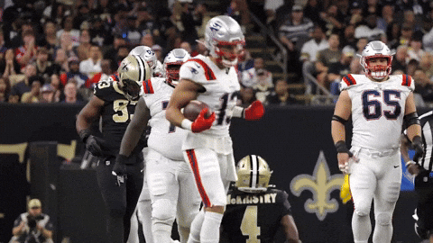 Mack Hollins Football GIF by New England Patriots
