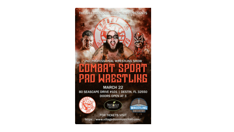 Cspw Sticker by Combat Sport Pro Wrestling