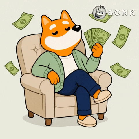 Crypto Cash GIF by BONK