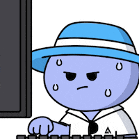 Locked In Work Sticker by Kudai