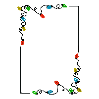 Party Christmas Sticker