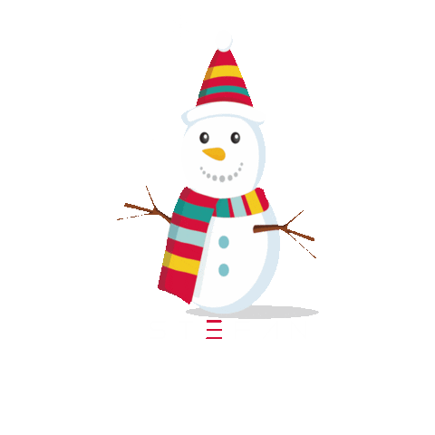 Snowman Sticker by Stefan Fashion