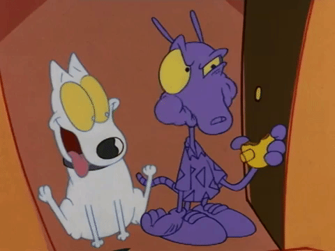 rockos modern life nicksplat GIF