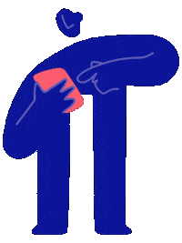 Phone Sticker by Screvo