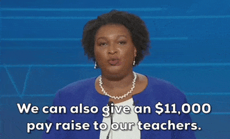 Stacey Abrams Education GIF by GIPHY News