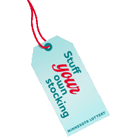 Gift Stocking Sticker by Minnesota Lottery