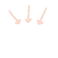 Arrow Pointing Sticker