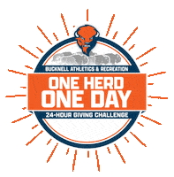 Football Give Sticker by Bucknell University