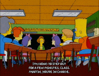 bart simpson teacher GIF