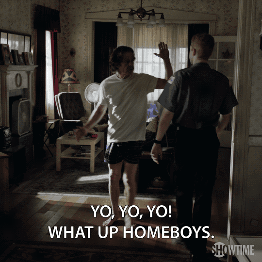 high five ian gallagher GIF by Showtime