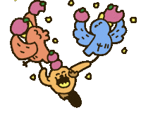 Sea Otter Eating Sticker by takadabear