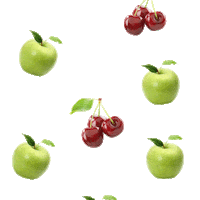 apple fruit Sticker by FrutoNyanya