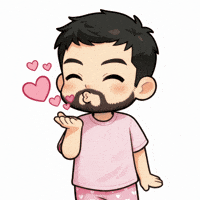 Flying Kiss GIF