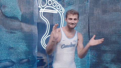 Excited Lets Go GIF by UNC Tar Heels