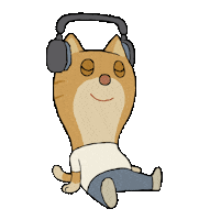 Cat Swaying Sticker by Colin