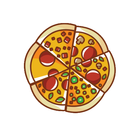 Pizza Comida Sticker by Puntotecdesign