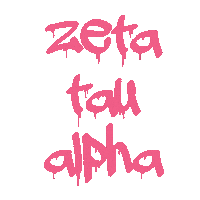 Zeta Tau Alpha Sticker by missouri zeta