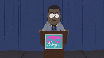 angry kanye west GIF by South Park 