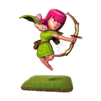 clash of clans STICKER by imoji