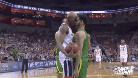 Fall Back College Basketball GIF by NCAA March Madness