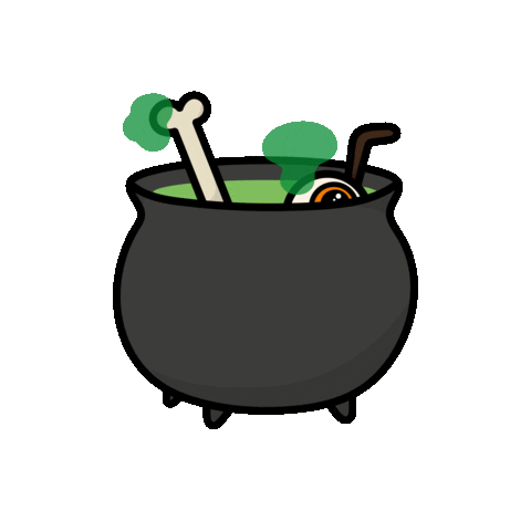 Trick Or Treat Party Sticker