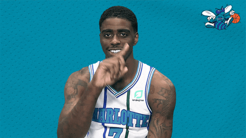 happy fresh prince GIF by Charlotte Hornets