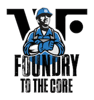 waupacafoundry foundry waupaca foundry Sticker