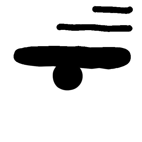 Angry Face Sticker by Fran Solo