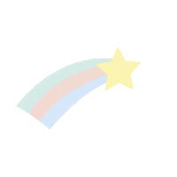 Estrela Cadente Sticker by Magnólia Papelaria