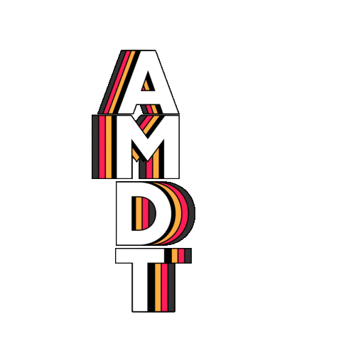 amdt art animation text creativity Sticker