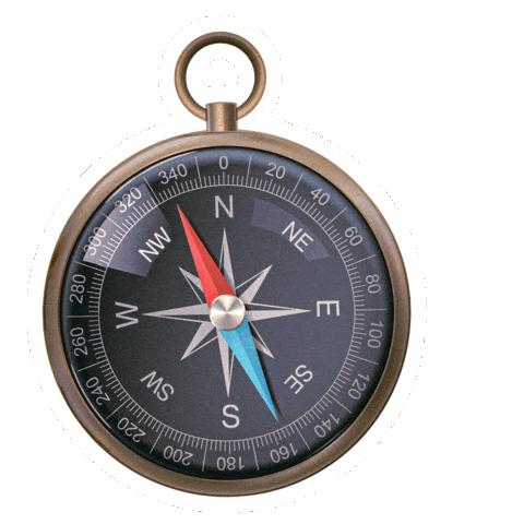 Compass Wvu Sticker by WestVirginiaU