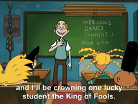 hey arnold nicksplat GIF